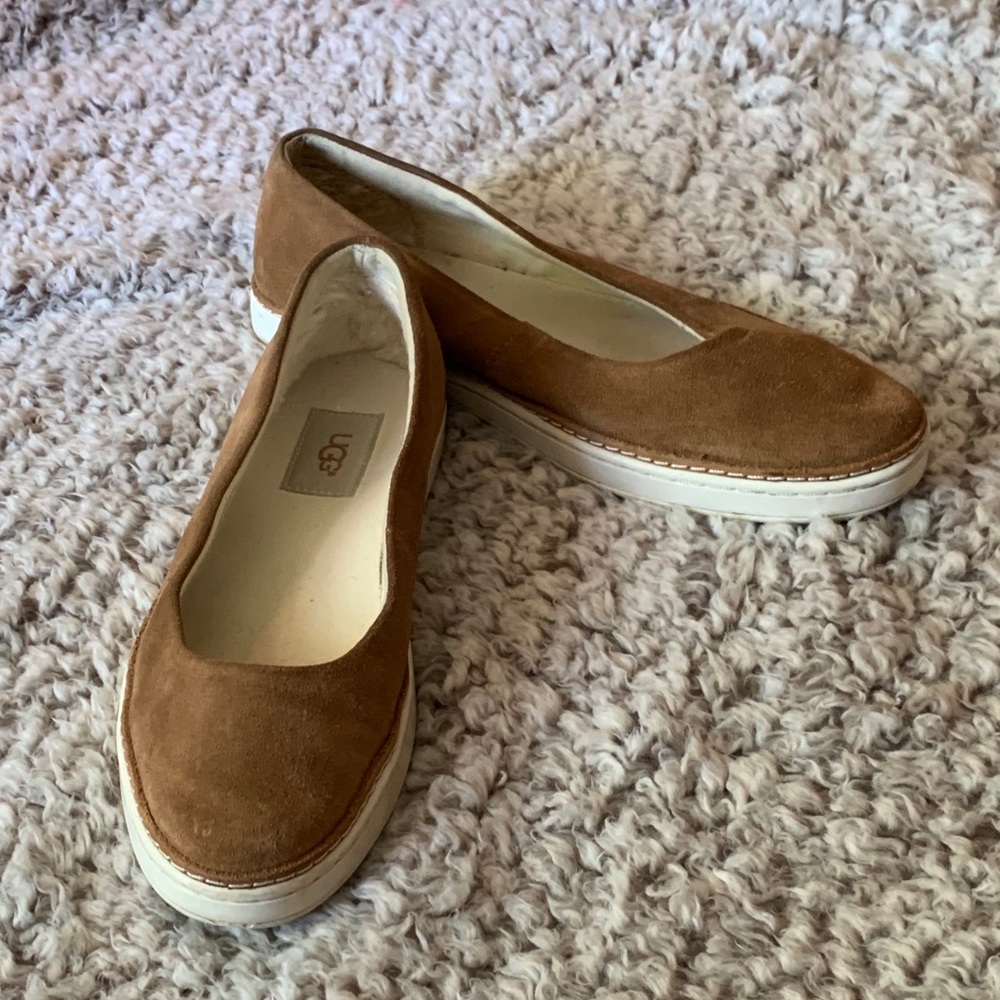 Tan UGG Flats - Size 8/39